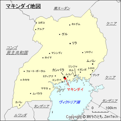 マキンダイ地図