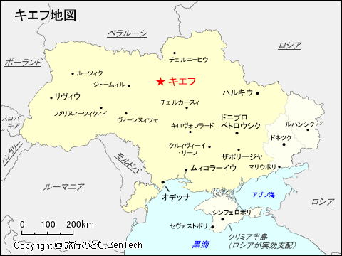 キエフ地図