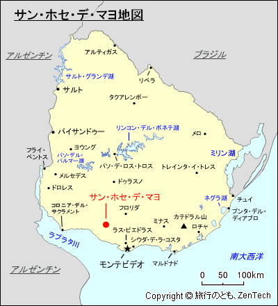 サン・ホセ・デ・マヨ地図