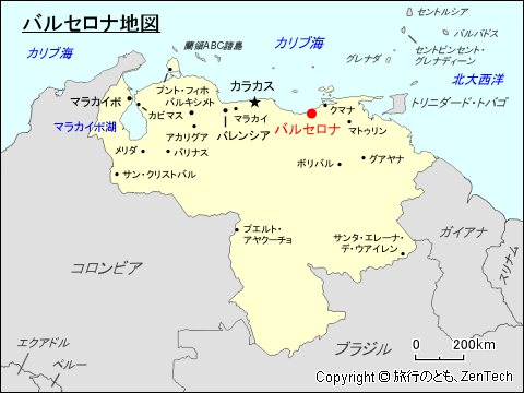 バルセロナ地図