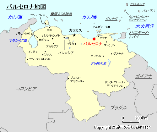 バルセロナ地図