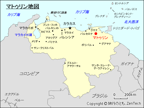 マトゥリン地図