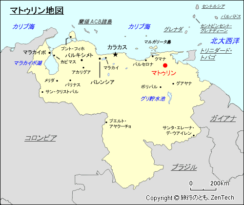 マトゥリン地図