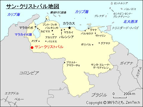 サン・クリストバル地図
