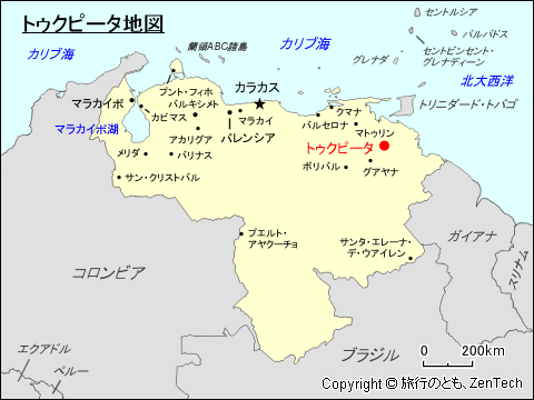 トゥクピータ地図