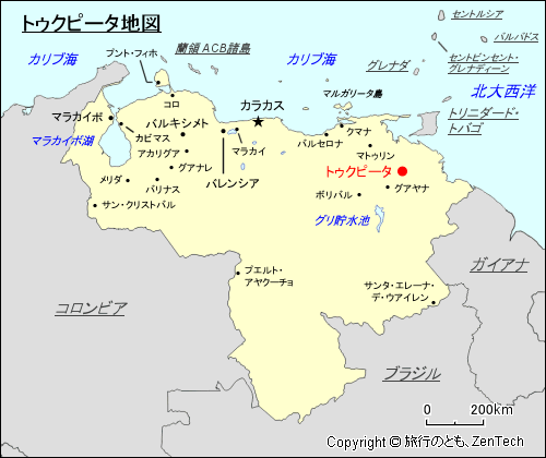 トゥクピータ地図