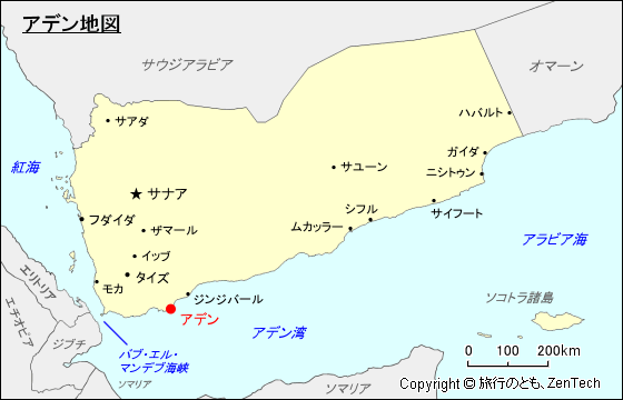 アデン地図
