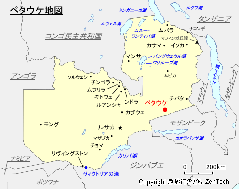 ペタウケ地図