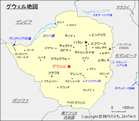 グウェル地図