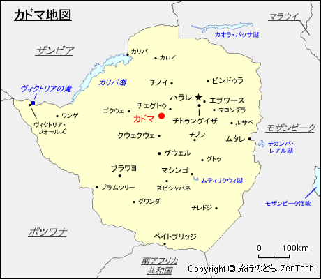 カドマ地図