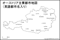 オーストリア地図 旅行のとも Zentech