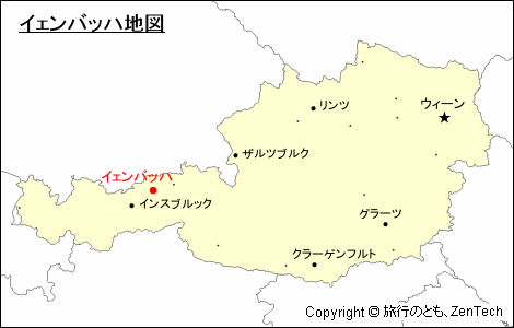 オーストリアにおけるイェンバッハ地図