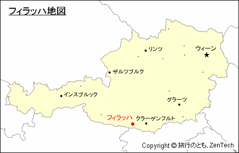 オーストリアにおけるフィラッハ地図
