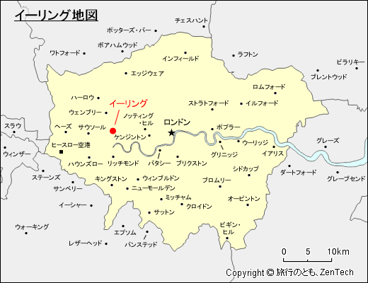 イーリング地図