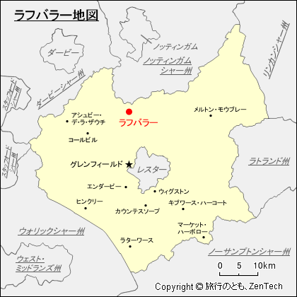 ラフバラー地図