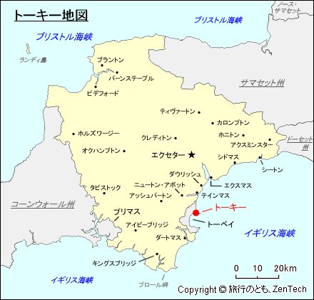 トーキー地図