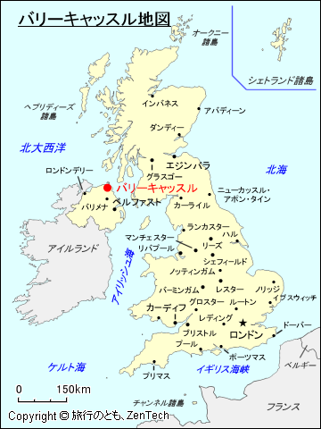 バリーキャッスル地図