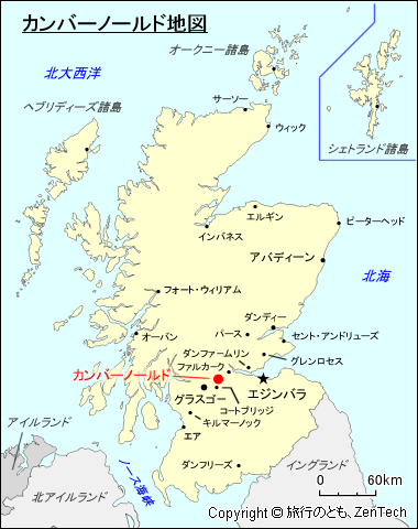 カンバーノールド地図