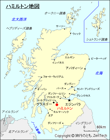 ハミルトン地図