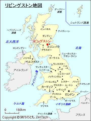 リビングストン地図