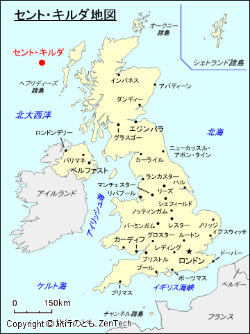 セント・キルダ地図