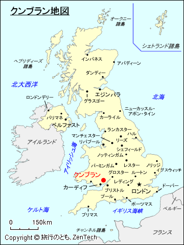 クンブラン地図