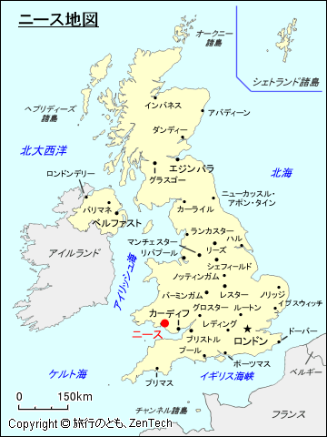ニース地図