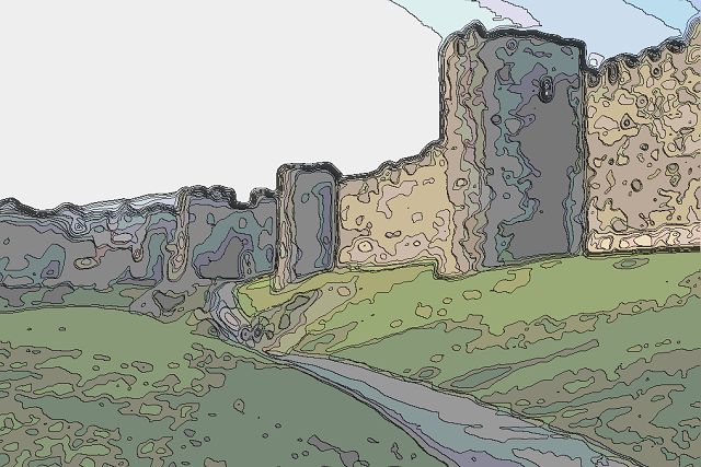 グウィネズのエドワード1世の城郭と市壁