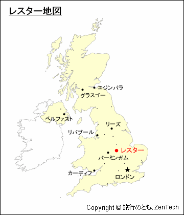 レスター地図 旅行のとも Zentech レスター地図 旅行のとも Zentech