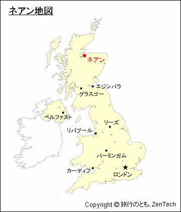 イギリスにおけるネアン地図
