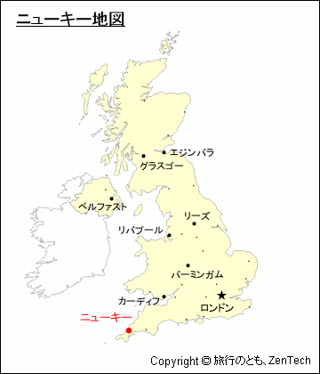 ニューキー地図