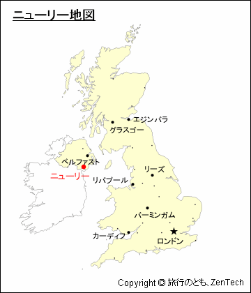 イギリスにおけるニューリー地図