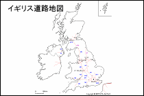 イギリス道路地図