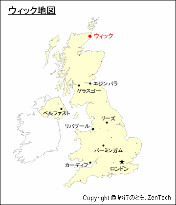 イギリスにおけるウィック地図