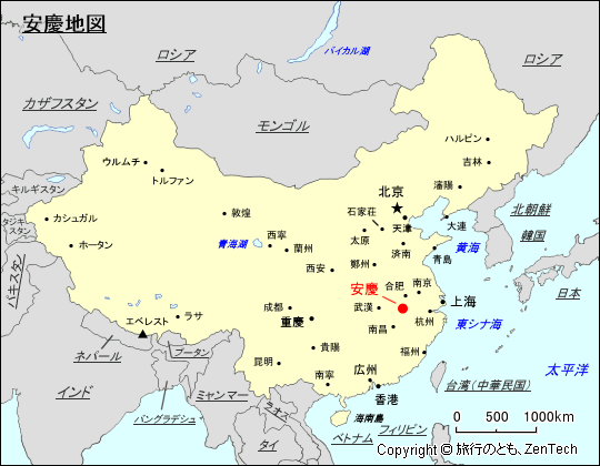 安慶地図