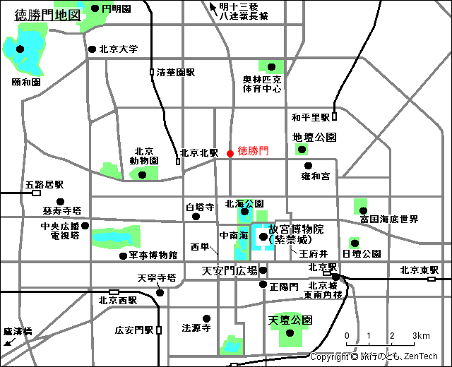 徳勝門地図