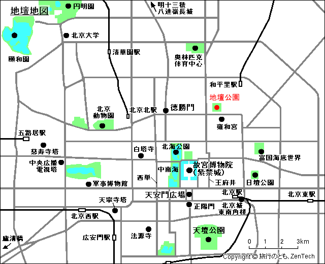 地壇地図