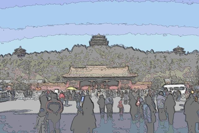 北京中軸線：中華の理想的秩序を示す建造物群