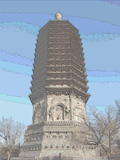 天寧寺塔