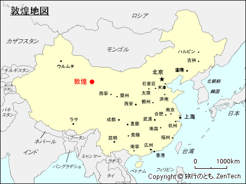 敦煌地図