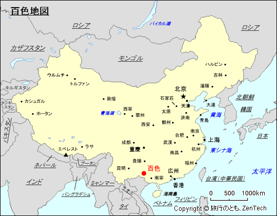 百色地図