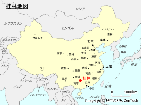 桂林地図