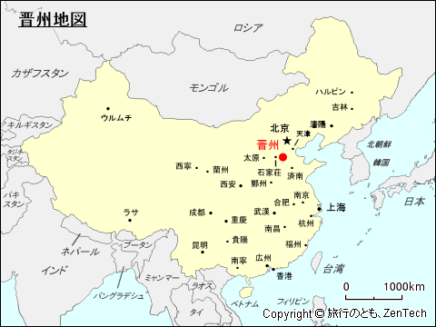 晋州地図