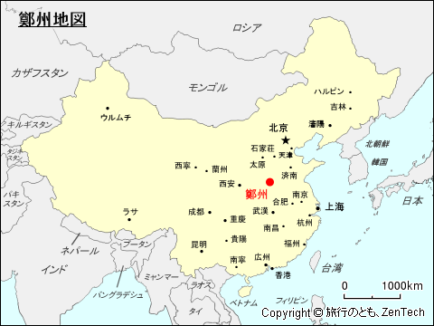 鄭州地図