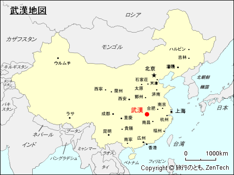 武漢地図