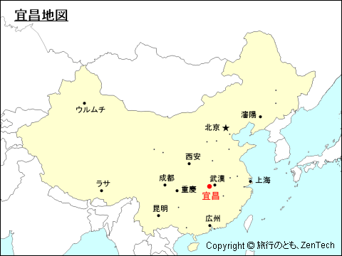 宜昌地図