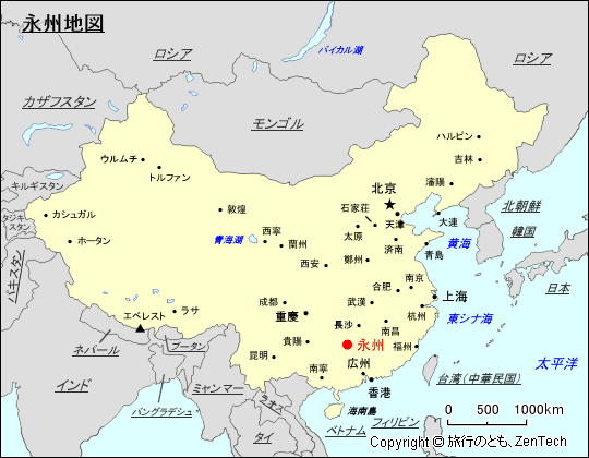 永州地図