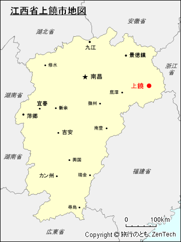 上饒地図