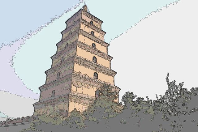 シルクロード：長安－天山回廊の交易路網