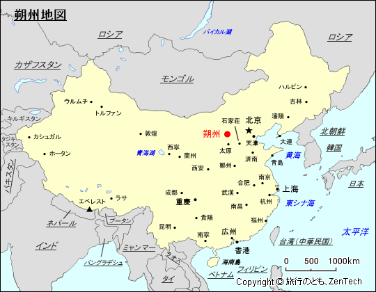朔州地図